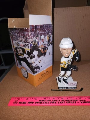 Mario Lemieux Pittsburgh Penguins Bobblehead Doll SGA 10/18/2024 LE 7500 Made - Image 1 of 4