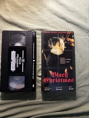 Black Christmas VHS MALO Canadian Video Canada - Image 1 of 4