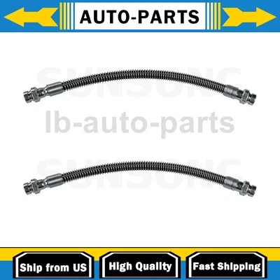 For Dodge Power Ram 50 2.6L 1985-1986 Front Lower Brake Hose Line Sunsong 2PCS - Image 1 of 4