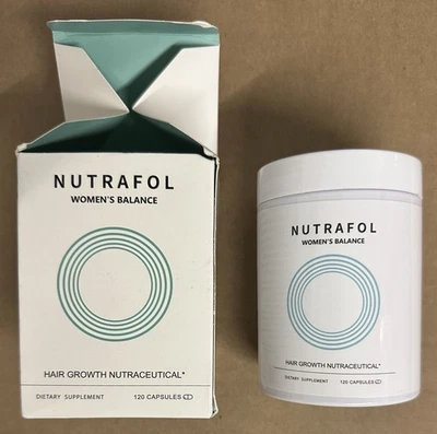 NUTRAFOL Womens Balance Hair Growth Nutraceutical 120 Capsule Exp: 04/2027 - Image 1 of 4