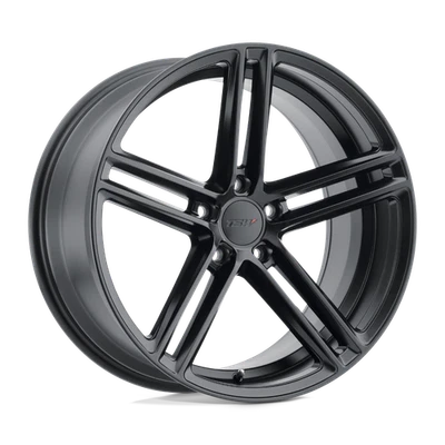 17x8 TSW CHAPELLE MATTE BLACK Wheel 5x120 (35mm) - Image 1 of 4
