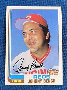 1982 Topps Johnny Bench Baseball Card #400 Cincinnati Reds