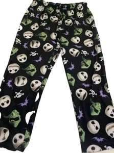 Jack Skellington Pajama Pants Size L Nightmare Before Christmas Official Disney - Picture 1 of 9