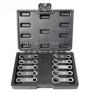 Chiave dinamometrica chiave 12 punti adattatore set 3/8 unità metrica 10pz 10mm - 19mm - Foto 1 di 12