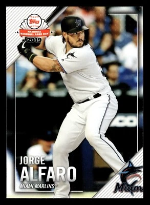 2019 Topps National Baseball Card Day #15 Jorge Alfaro Miami Marlins - Image 1 of 2