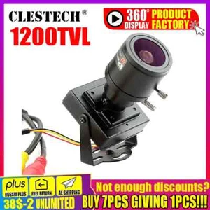 Enfoque Manual 2.8m-12mm 1200TVL Lente Ajustable Color Video HD CCTV Seguridad - Imagen 1 de 12
