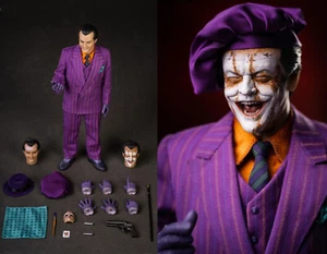 Mars Toys MAT014 1/6 Batman 1989 JOKER J Nicholson 12'' Action Figure In Stock - Picture 1 of 10