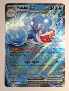 Palafin ex - 061/167 - Pokemon Twilight Masquerade Double Ultra Rare NM - Picture 1 of 2