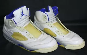 Nike Air Jordan 5 Retro 2006 - Blanco/Sport Royal - Stealth Talla 14 136027-142 - Imagen 1 de 6