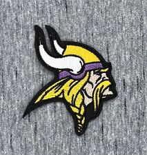 MINNESOTA VIKINGS EMBROIDERED IRON ON PATCH 2.5" x 2.5” FREE SHIPPING