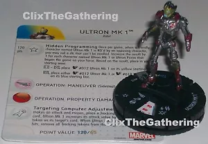 ULTRON MK 1 #012 #12 Avengers Age of Ultron Marvel HeroClix AAOU Rare - Picture 1 of 1