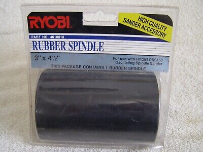New Old Stock Ryobi 3  X 4-1/2  Rubber Spindle For Oscillating Sander USA Made! • 20$
