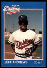 1989 Tulsa Drillers Jeff Andrews Tulsa Drillers #3