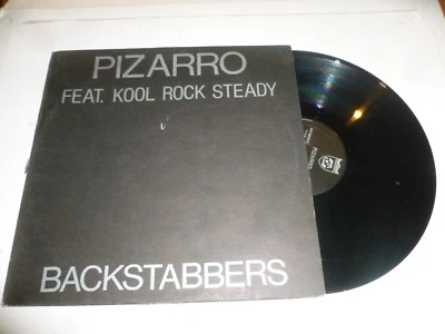 PIZARRO - Backstabbers - UK 4-track 12" vinyl single - Image 1 of 4