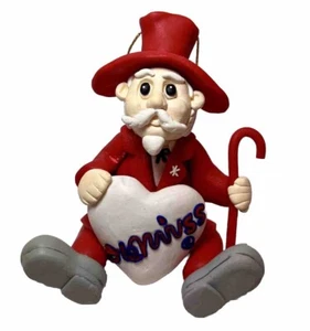 Colonel Reb Ole Miss Rebels NCAA Christmas Ornament Rare - Picture 1 of 13