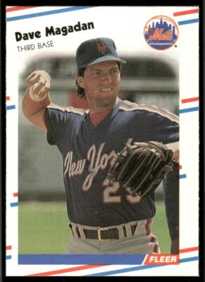1988 Fleer #141 Dave Magadan - Image 1 of 2