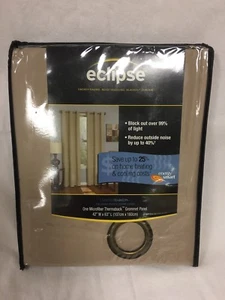 eclipse microfiber thermaback grommet panel size options available tan - Picture 1 of 4