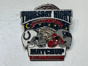 New England Patriots vs. Indianapolis Colts Game Day Pin October 4 2018 10/04/18 - Picture 1 of 2
