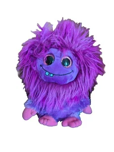 Ty Lola Plüsch lila süß Monster Beanie Boo Glitzeraugen krause - Bild 1 von 5