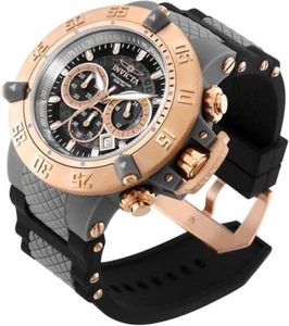 NEW Invicta Men's 50mm Subaqua Noma III Quartz Chronograph Silicone Strap Watch - Picture 1 of 9