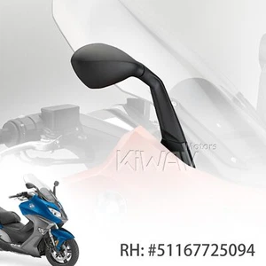 Replacement Mirror RIGHT SIDE fits BMW C600 Sport (11'-15') C650 Sport (14'-20') - Bild 1 von 8