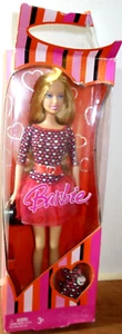 BARBIE XO Valentine Blonde Doll 2007 Valentine’s Day W/ Kitty Cat Damaged Box - Picture 1 of 10