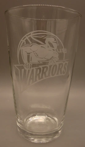 GOLDEN STATE WARRIORS BUD LIGHT 16 oz BEER DRINKING PINT GLASS Cover