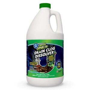 Green Gobbler Drain Clog Dissolver 128 oz. Odorless Pre-Measured Liquid