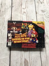 Super Mario RPG: Legend of the Seven Stars SNES Box only * No Game Or Manual *