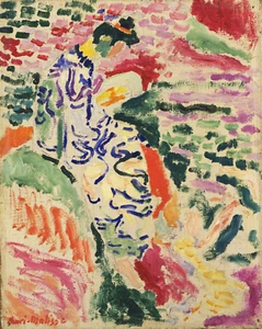 Henri Matisse Woman Beside the Water 1905 17" x 22" Archival Art Print - Picture 1 of 1