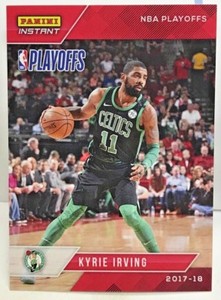 Kyrie Irving 2017-18 Panini Instant NBA Playoffs #47 - SP /126 - BOSTON CELTICS