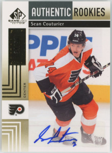 Sean Couturier 2011-12 SP Game Used "Gold" #198 /50 Rookie RC Auto 23833