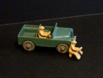 Matchbox Lesney Moko 12a Land Rover replacement Tan Painted Driver (Driver Only) - Image 1 of 4