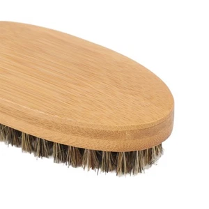 Bart Grooming Kit mit Schnurrbart Bürste Schere doppelseitig Holzkamm - Bild 1 von 23