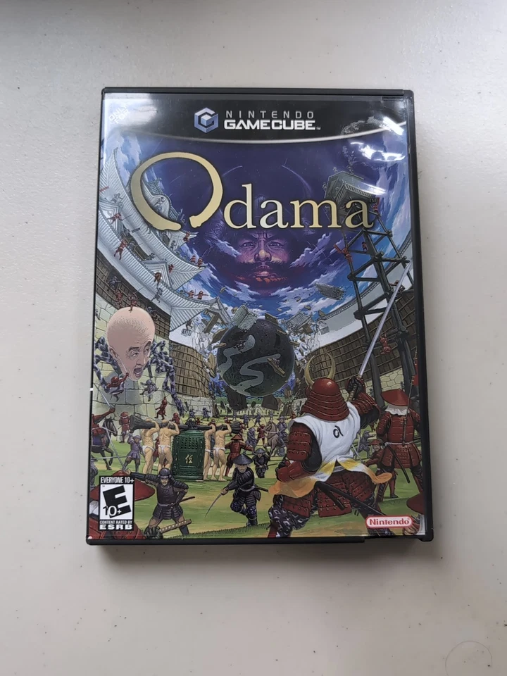 Disco de jogo Nintendo Gamecube ODAMA com estojo de transporte/armazenamento MAS SEM MANUAL DO JOGADOR  - Imagem 1 de 4