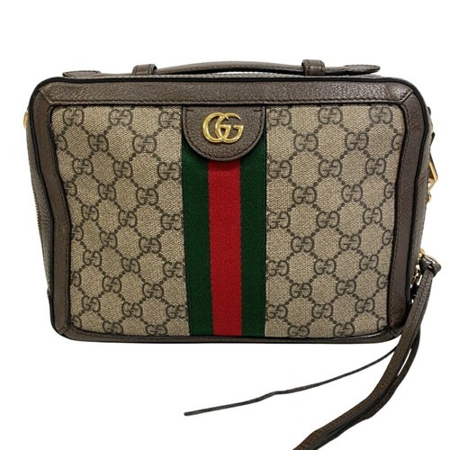 GUCCI 550622 Ophidia GG Borsa a tracolla per donna marrone GZl194at