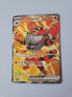 Incineroar ex 187/162 Sv05: Temporal Forces Holo - Image 1 of 2