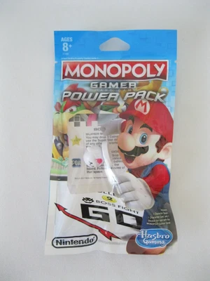 Jogo de tabuleiro Monopoly Gamer Power Pack Boo Token Piece cartão Nintendo Hasbro 2017 - Imagem 1 de 4