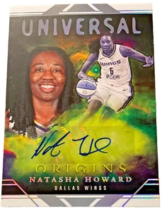 2024 Origins WNBA Universal Auto Silver/White Fever Natasha Howard #UA-NH - Picture 1 of 2