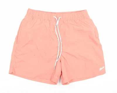 Pantaloncini da bagno uomo Pull & Bear Peach S nylon asciugatura rapida - Immagine 1 di 4