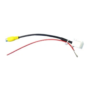 Anti deformation 4 Pin Car Radio Reverse Camera Input Cable Adapter for Toyota - Picture 1 of 8