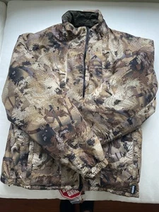 Beretta Optifade Reversible  Waterfowl Jacket Mens L NWT Green Camo Windstopper - Picture 1 of 10