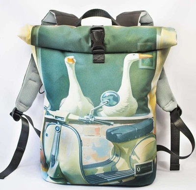 Rolltop Rucksack Handgemacht – Wasserabweisend & Ergonomisch – Geschenkidee - Bild 1 von 4