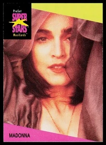 1991 Pro Set SuperStars MusiCards #68 Madonna - Nm-Mt+ - Picture 1 of 2