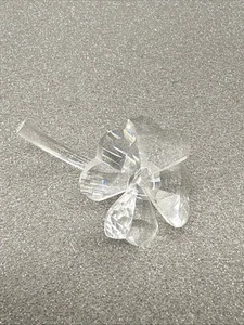 Swarovski Figur Silber Kristall Vierblättriges Kleeblatt 212101 - Bild 1 von 5
