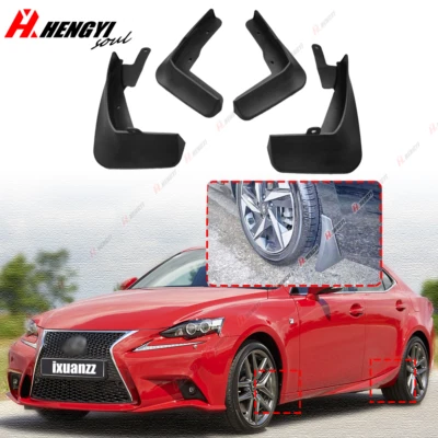 Guardabarros guardabarros guardabarros guardabarros guardabarros para Lexus IS / Lexus IS F Sport 4 piezas Foto 1 de 4