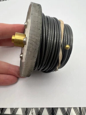 Geniune Roland Versacam SP-540V OEM Carriage Head Wire Pulley Drum w/ Wire Japan - Image 1 of 4