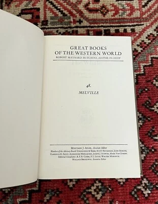 Винтаж 1952 Melville Great Books of the Western World том 48 Britannica - Изображение 1 из 4