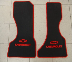 Alfombrillas para Chevrolet G10, G20, G30 alfombras de coche, alfombras de coche, rojas - Imagen 1 de 1