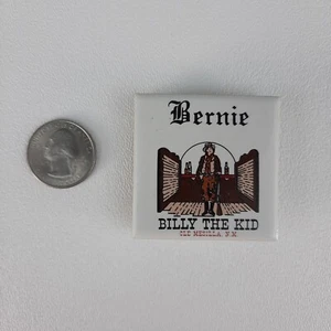 Bernie Billy the Kid Refrigerator Tile Magnet Old Mesilla. N.M. Saloon - Picture 1 of 3